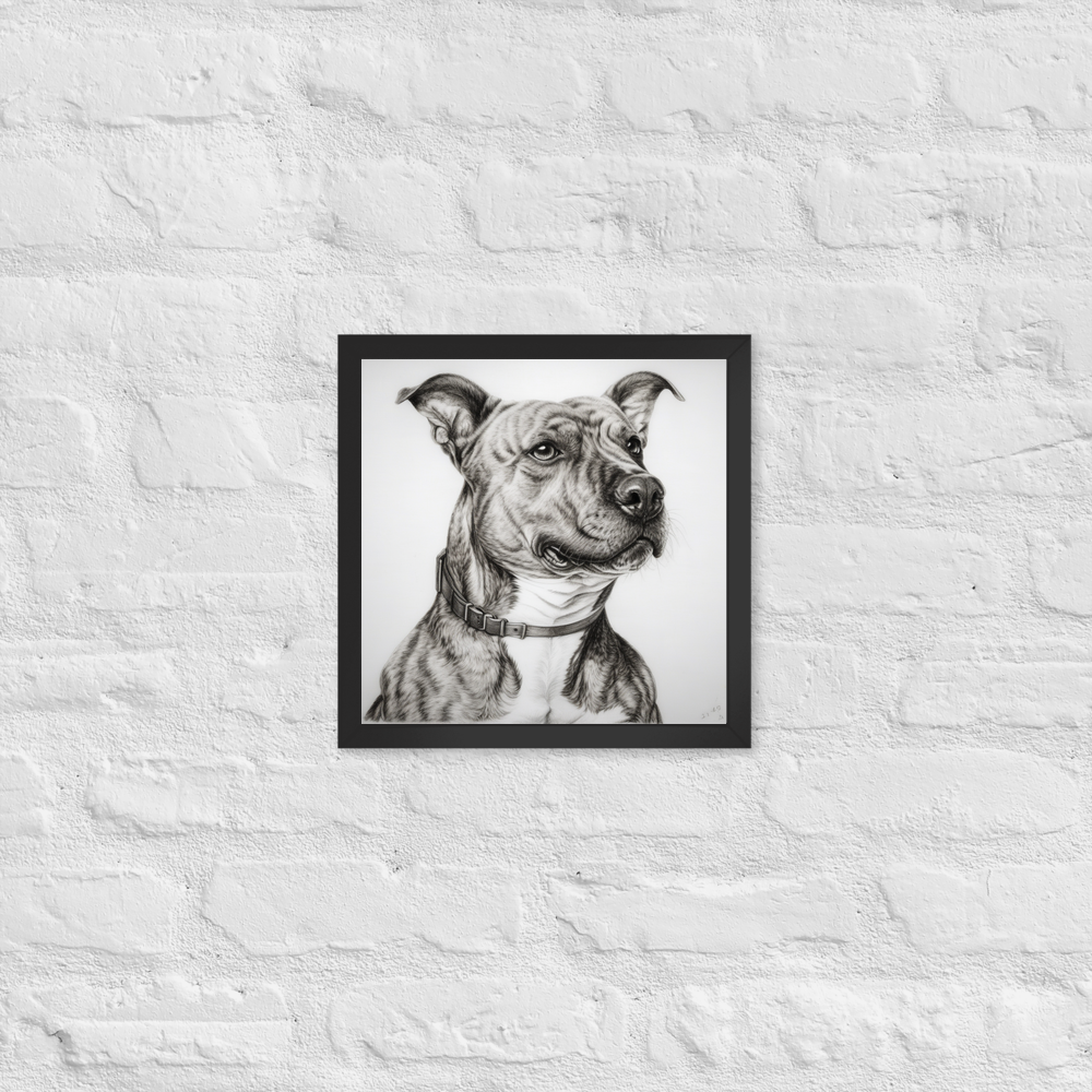 PugMug Custom Tony Hawk Framed Print