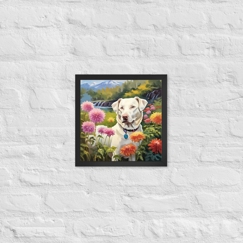 PugMug Custom Penny Framed Print