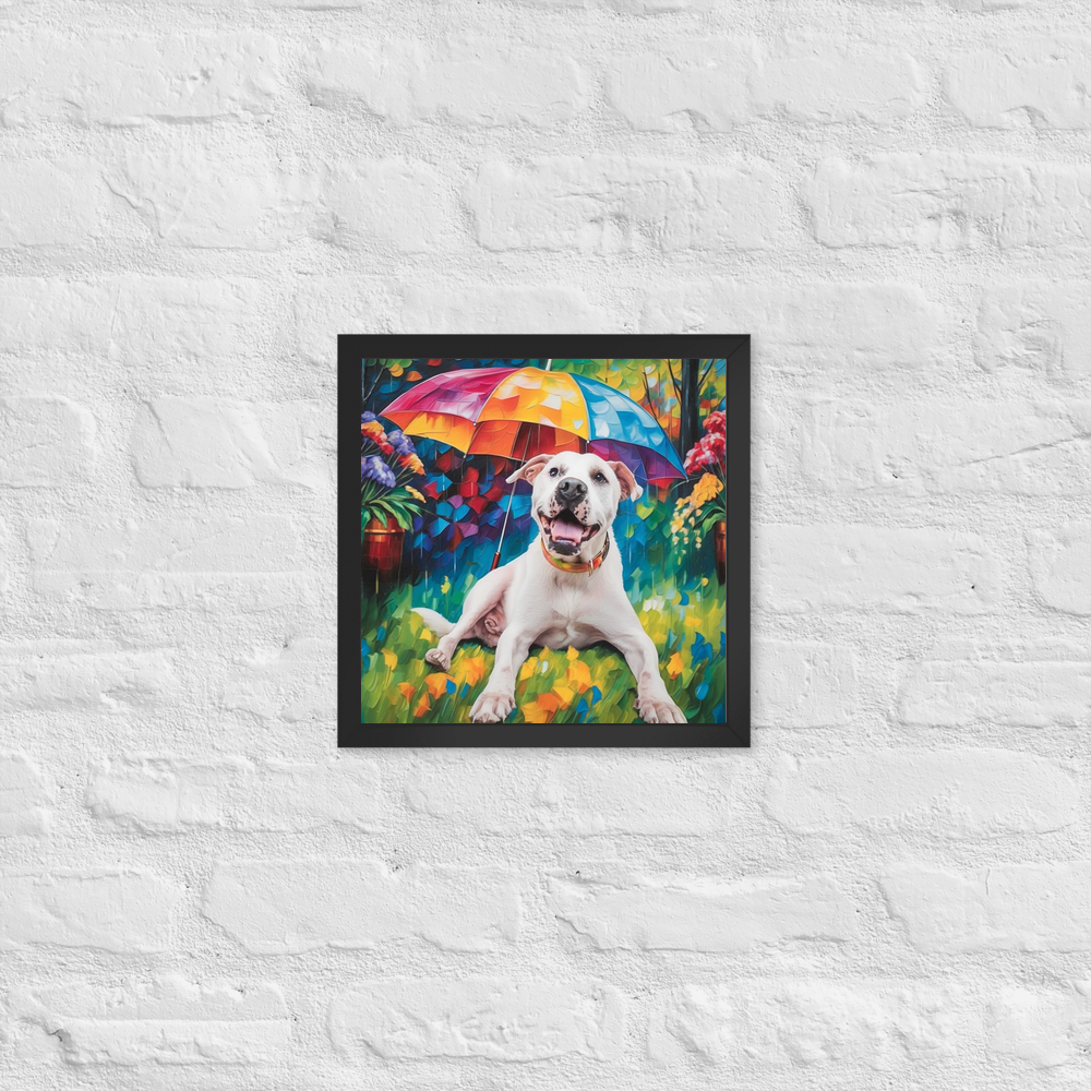 PugMug Custom Melody Framed Print