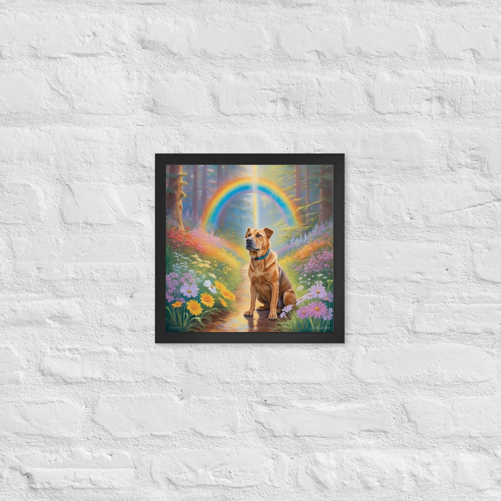 PugMug Custom Halina Framed Print