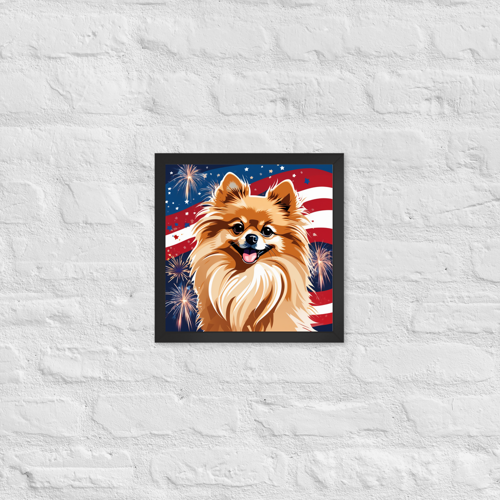 PugMug Custom Pet Framed Print