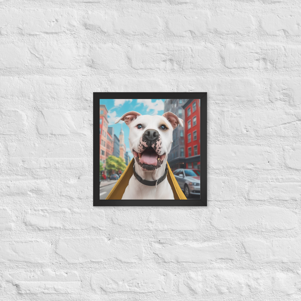 PugMug Custom Melody Framed Print