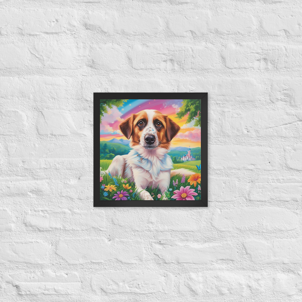 PugMug Custom Hazim Framed Print