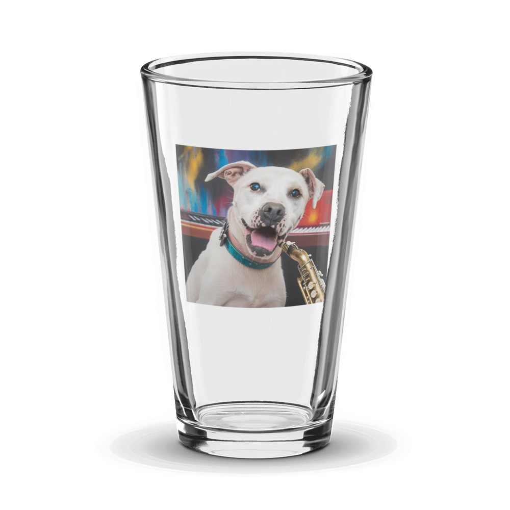 PugMug Custom Melody Glass Tumbler