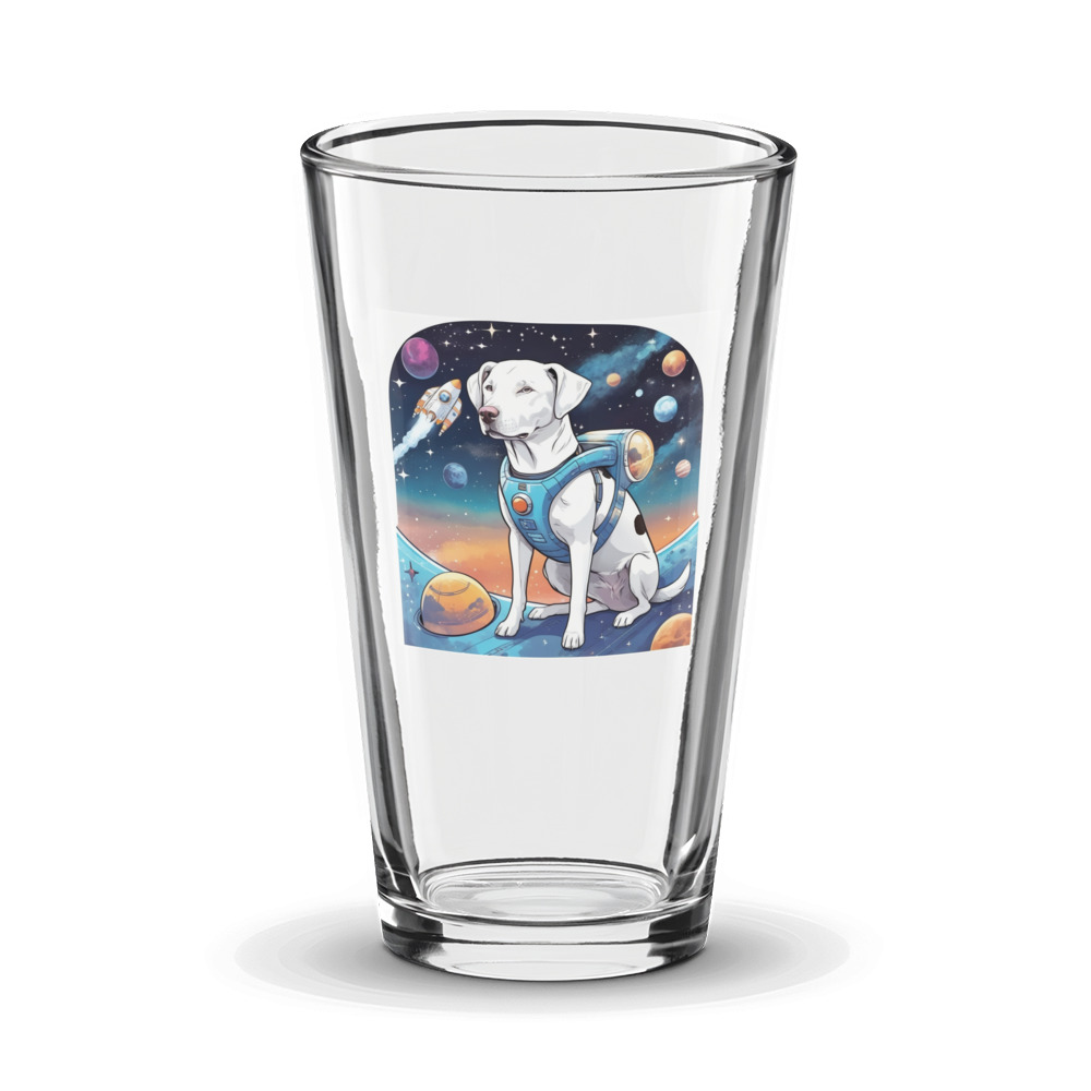 PugMug Custom Penny Glass Tumbler