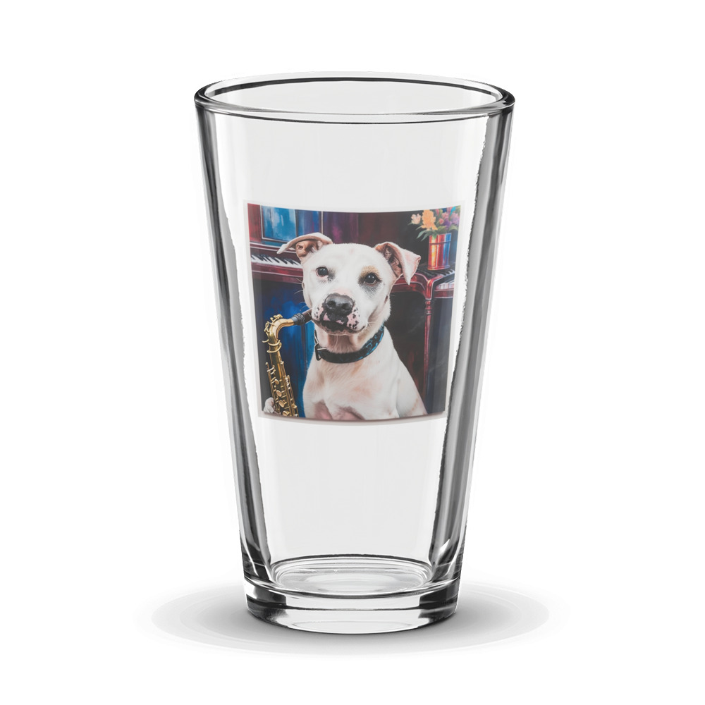 PugMug Custom Melody Glass Tumbler