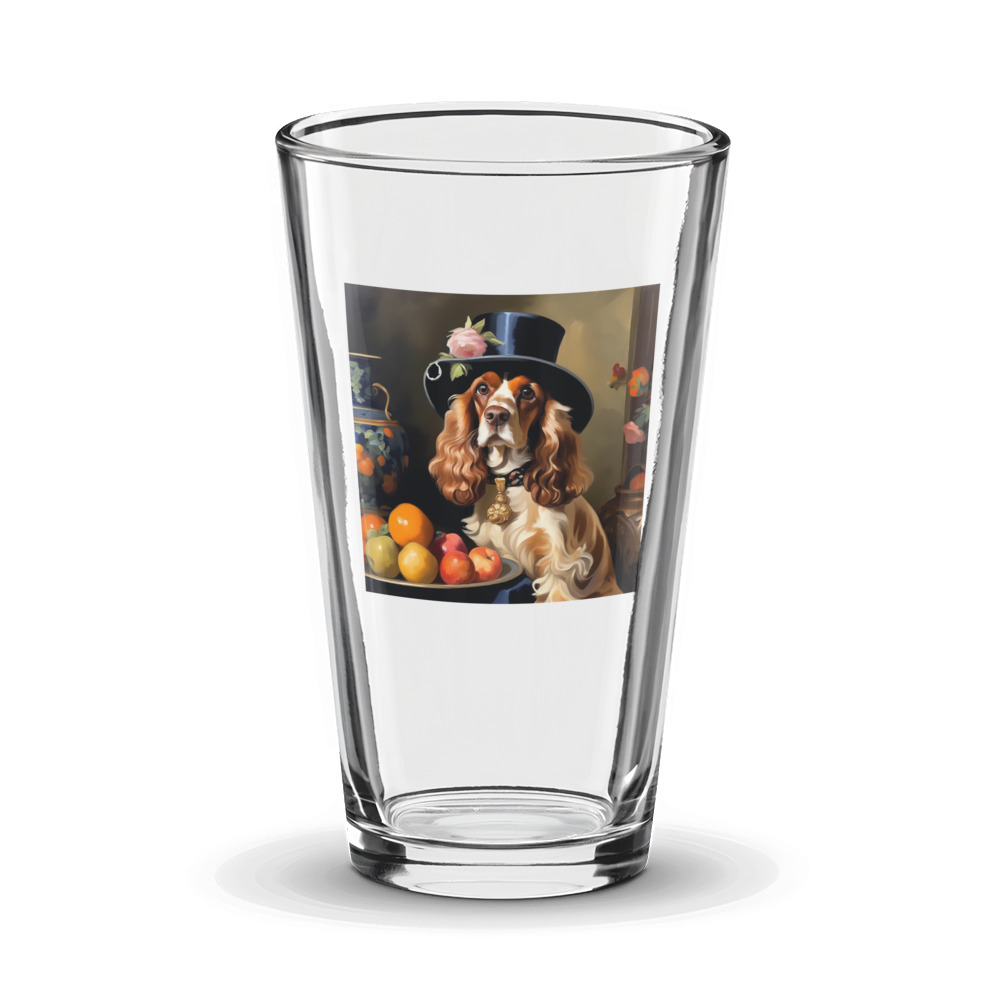 PugMug Custom English Cocker Spaniel Glass Tumbler