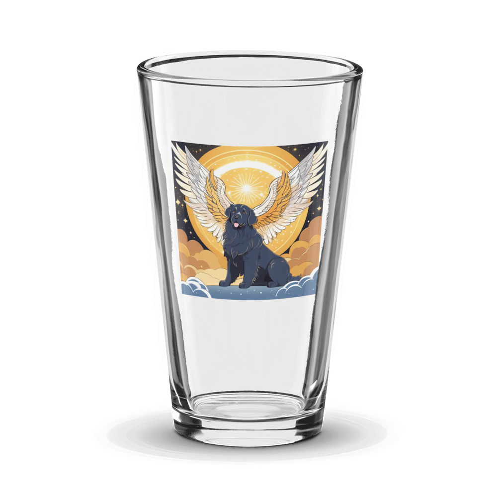 PugMug Custom Newfoundland Glass Tumbler