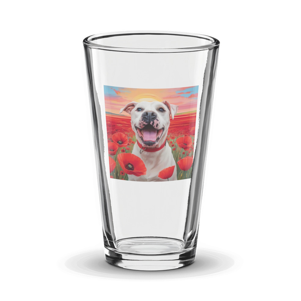 PugMug Custom Melody Glass Tumbler