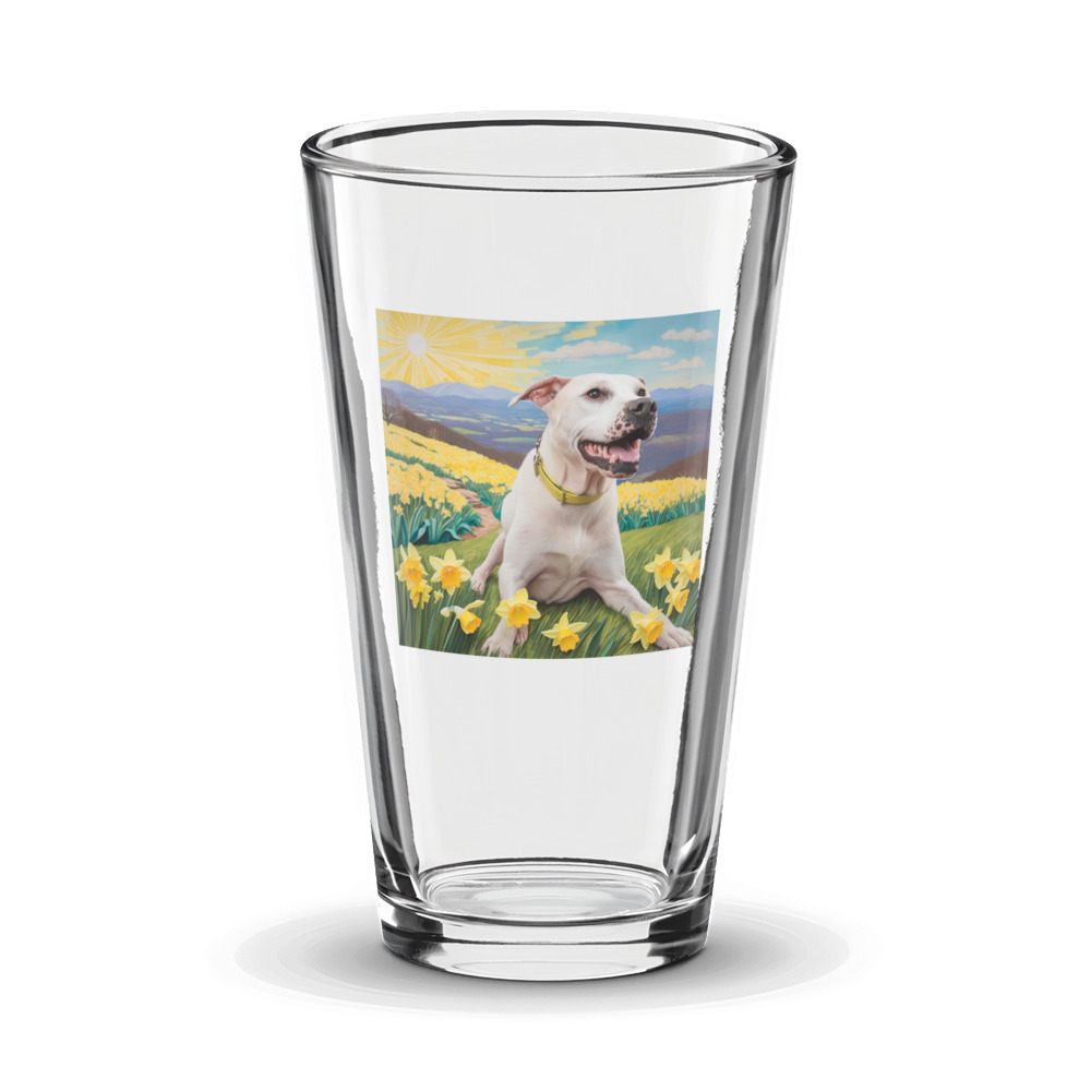 PugMug Custom Melody Glass Tumbler