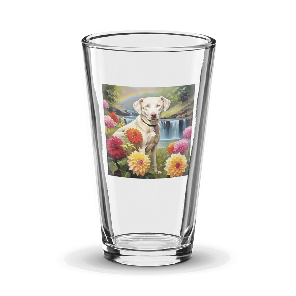 PugMug Custom Penny Glass Tumbler