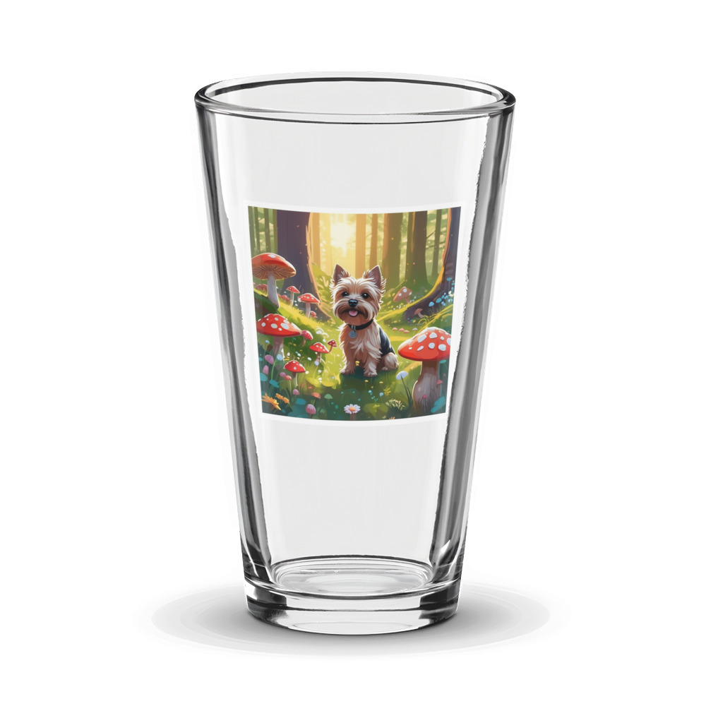 PugMug Custom Cairn Terrier Glass Tumbler