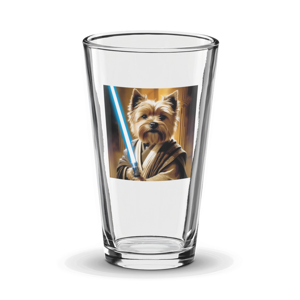 PugMug Custom Cairn Terrier Glass Tumbler