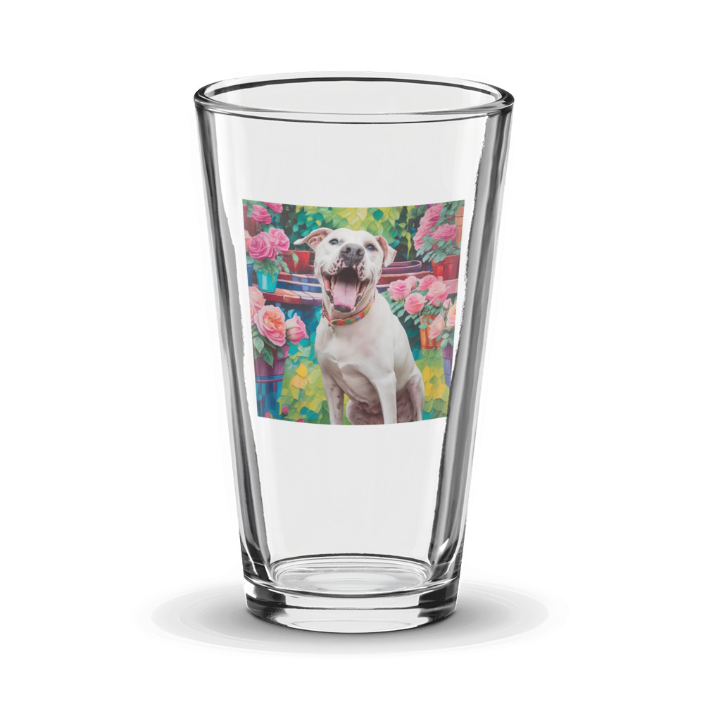 PugMug Custom Melody Glass Tumbler