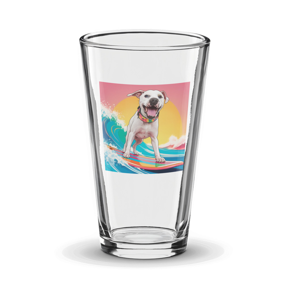 PugMug Custom Melody Glass Tumbler