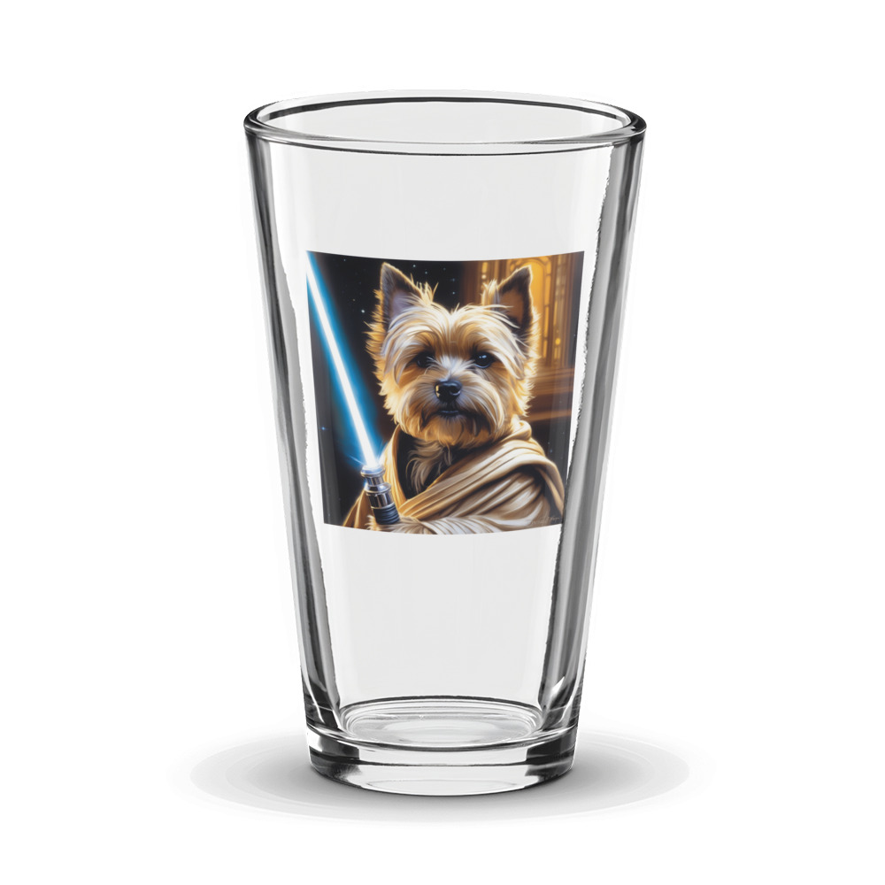 PugMug Custom Cairn Terrier Glass Tumbler