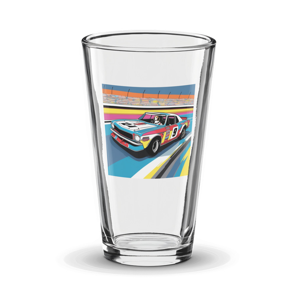 PugMug Custom Beagle Glass Tumbler