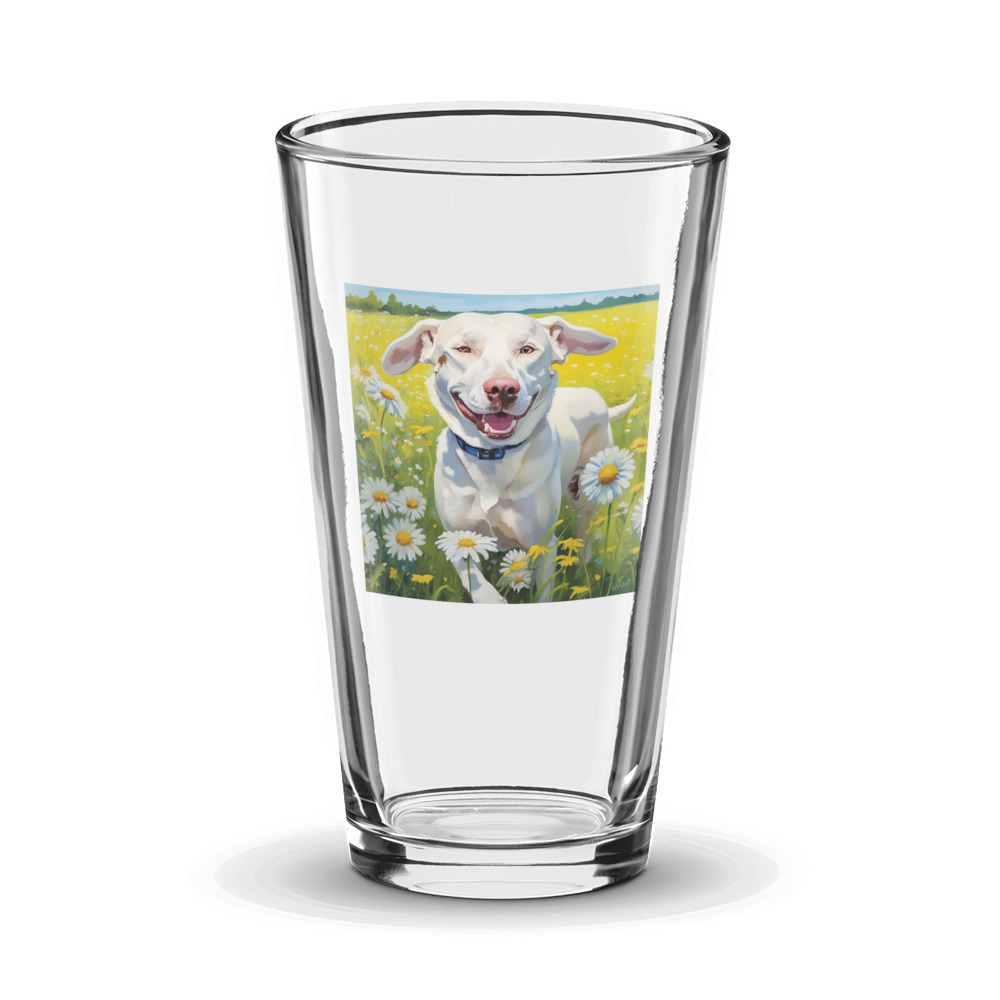 PugMug Custom Penny Glass Tumbler
