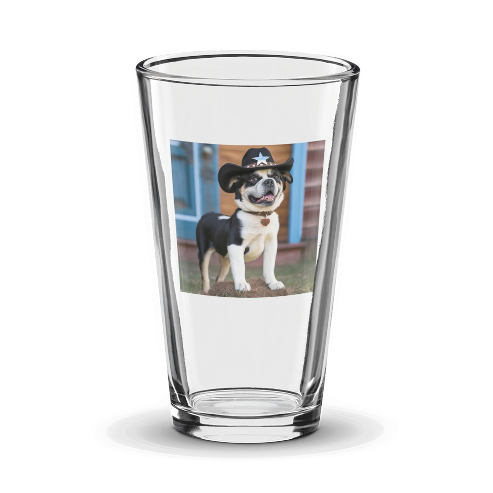 PugMug Custom McHenry Glass Tumbler