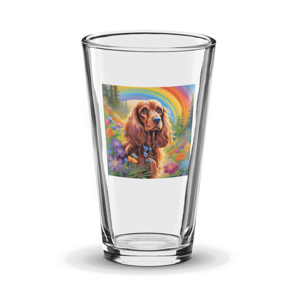 PugMug Custom Cocker Spaniel Glass Tumbler