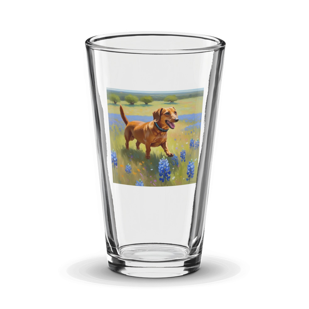 PugMug Custom Rex Glass Tumbler