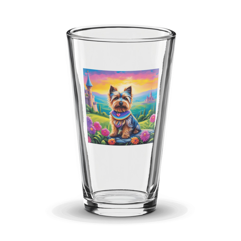 PugMug Custom Cairn Terrier Glass Tumbler