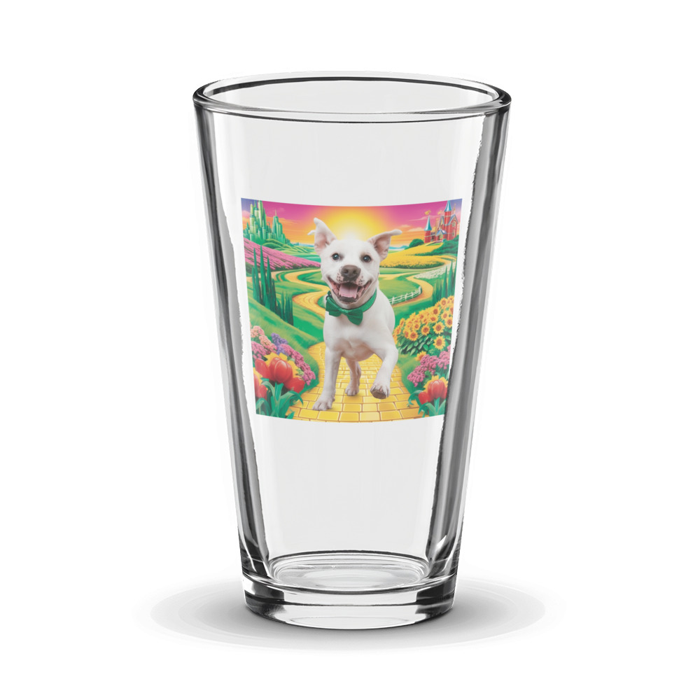 PugMug Custom Melody Glass Tumbler