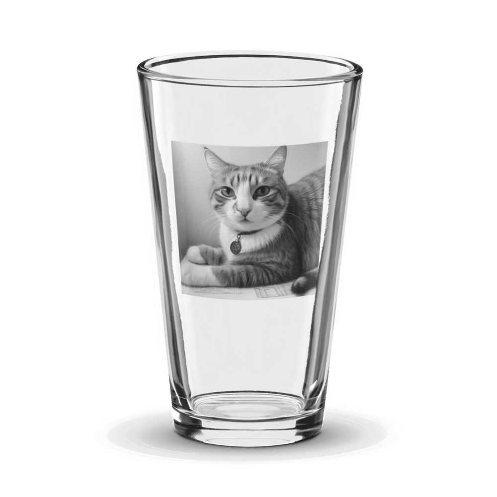 PugMug Custom Jack Jack Glass Tumbler