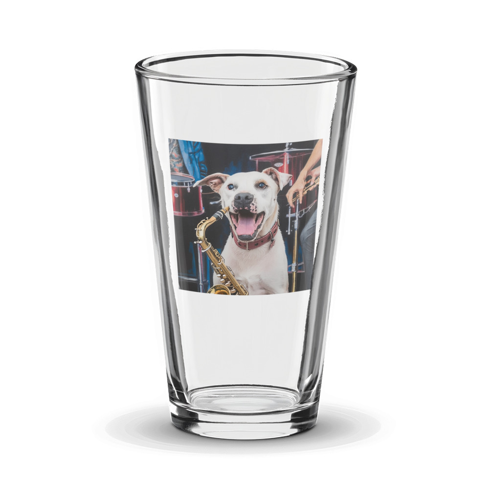 PugMug Custom Melody Glass Tumbler