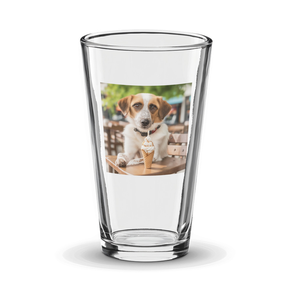 PugMug Custom Hazim Glass Tumbler