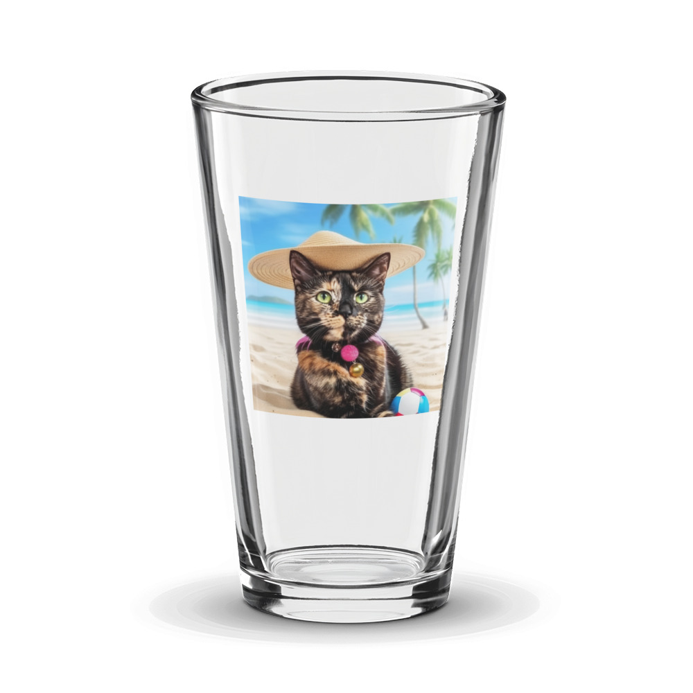 PugMug Custom Ripley Glass Tumbler