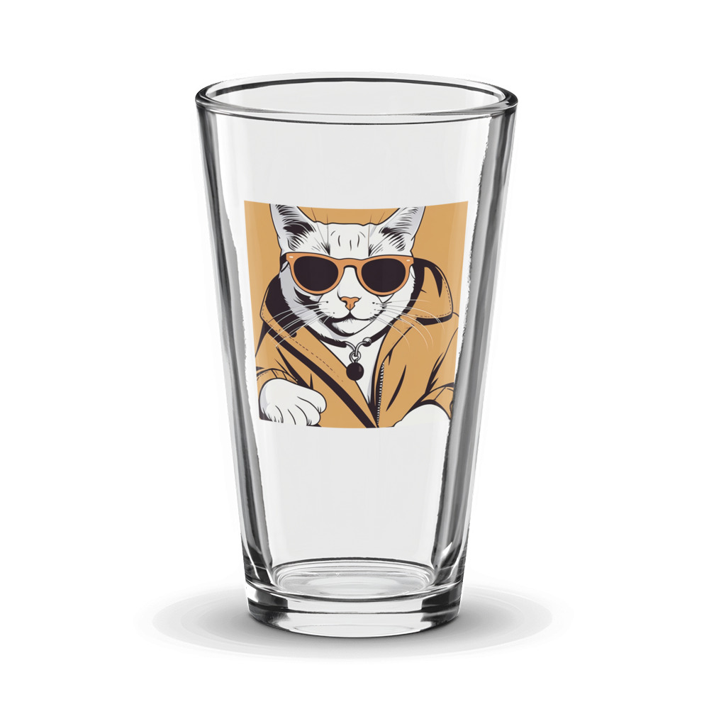 PugMug Custom Jack Jack Glass Tumbler