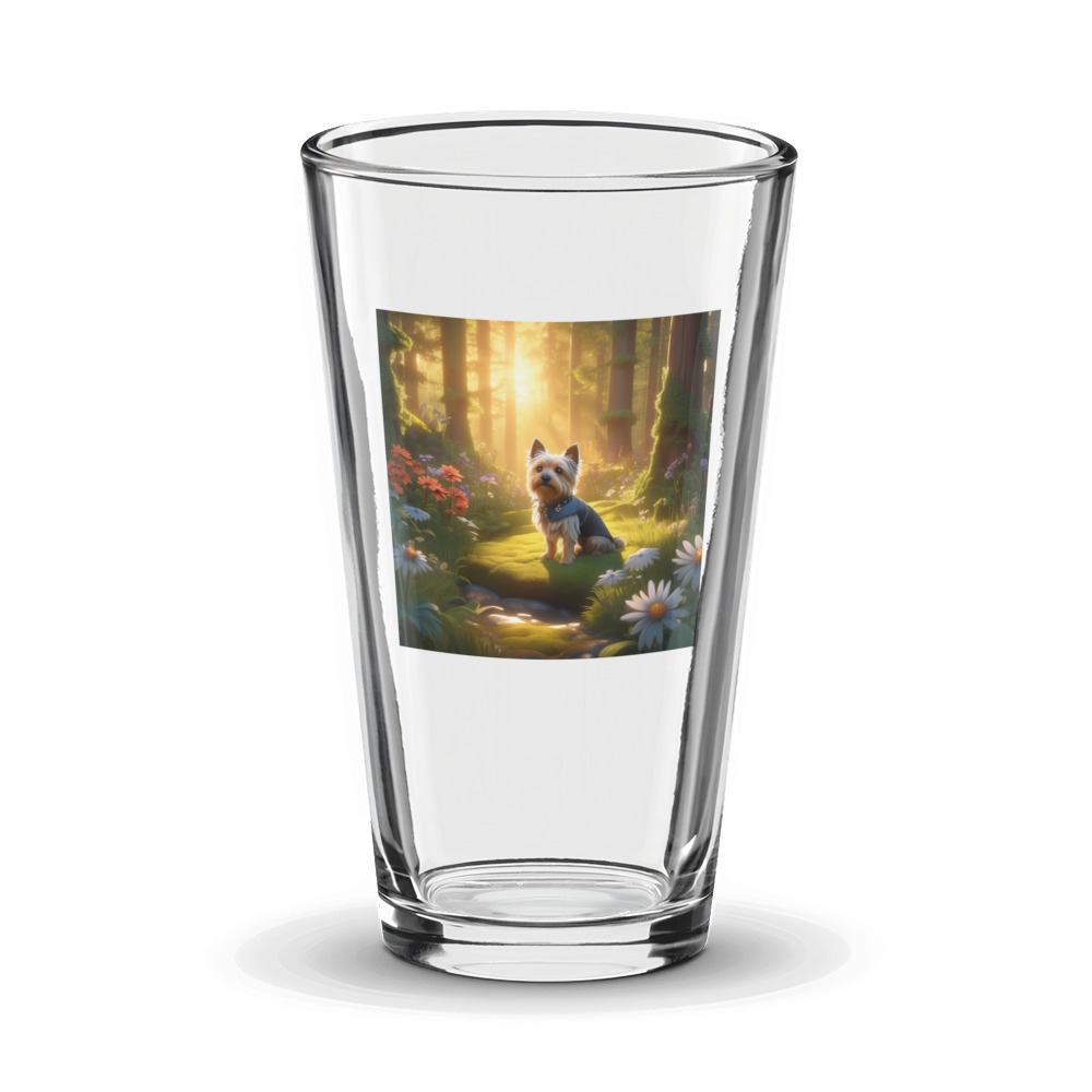PugMug Custom Cairn Terrier Glass Tumbler