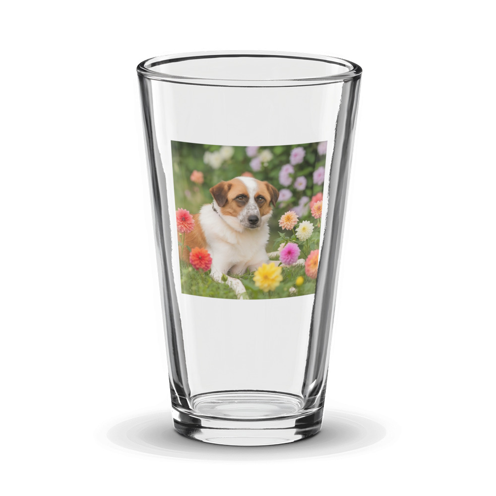 PugMug Custom Hazim Glass Tumbler
