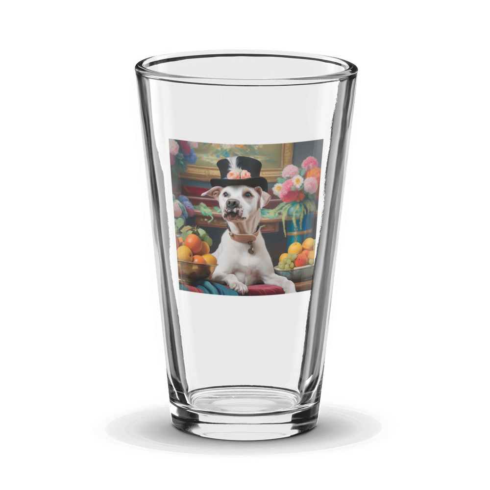 PugMug Custom Melody Glass Tumbler