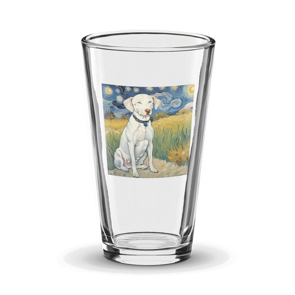 PugMug Custom Penny Glass Tumbler
