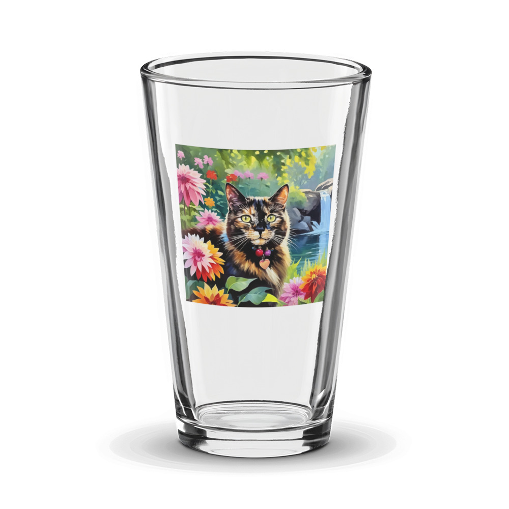 PugMug Custom Ripley Glass Tumbler