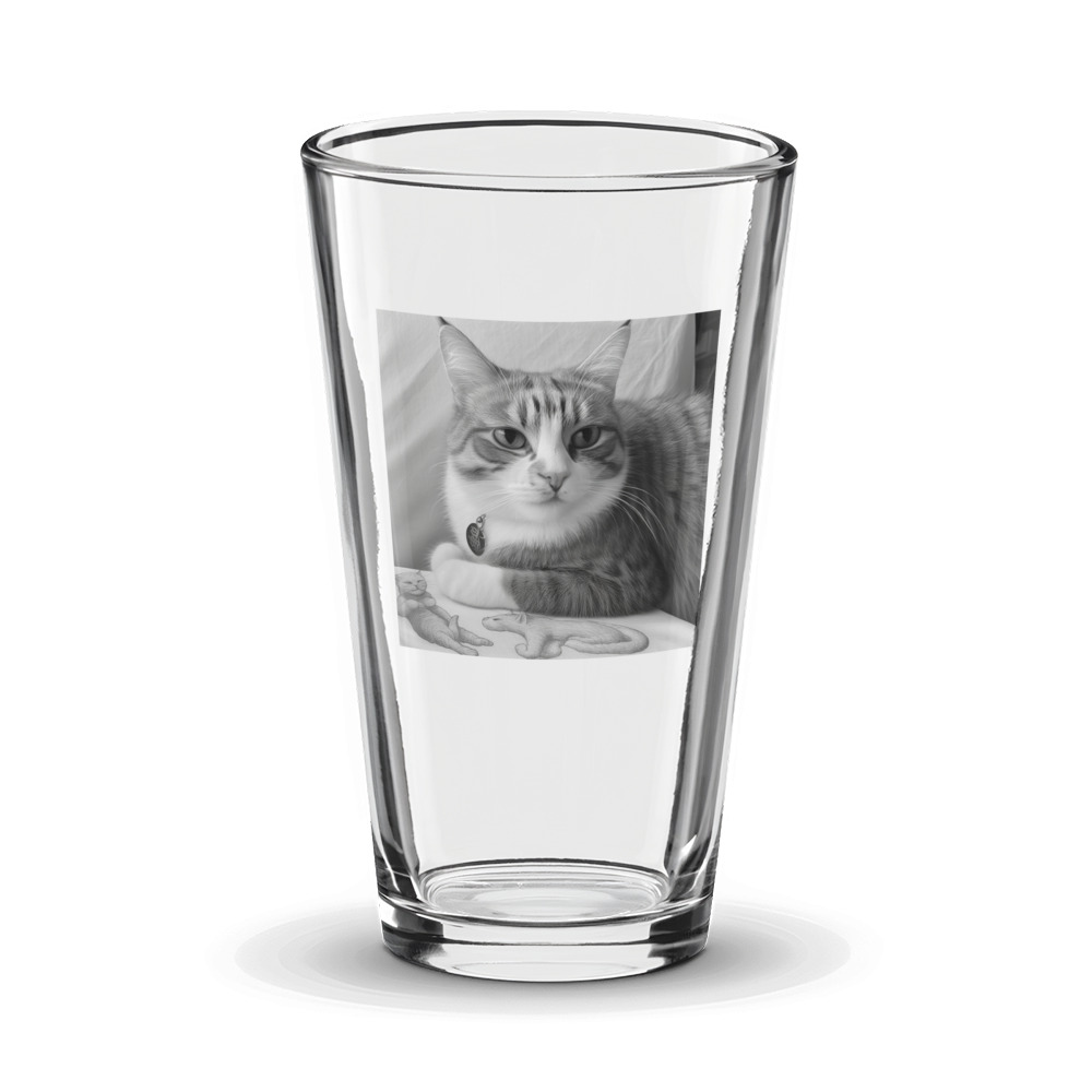 PugMug Custom Jack Jack Glass Tumbler