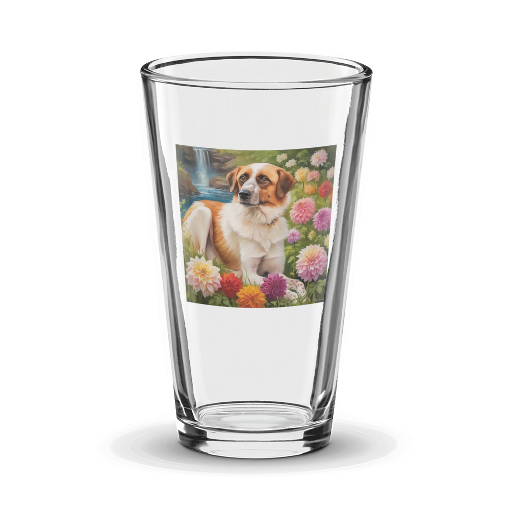PugMug Custom Hazim Glass Tumbler