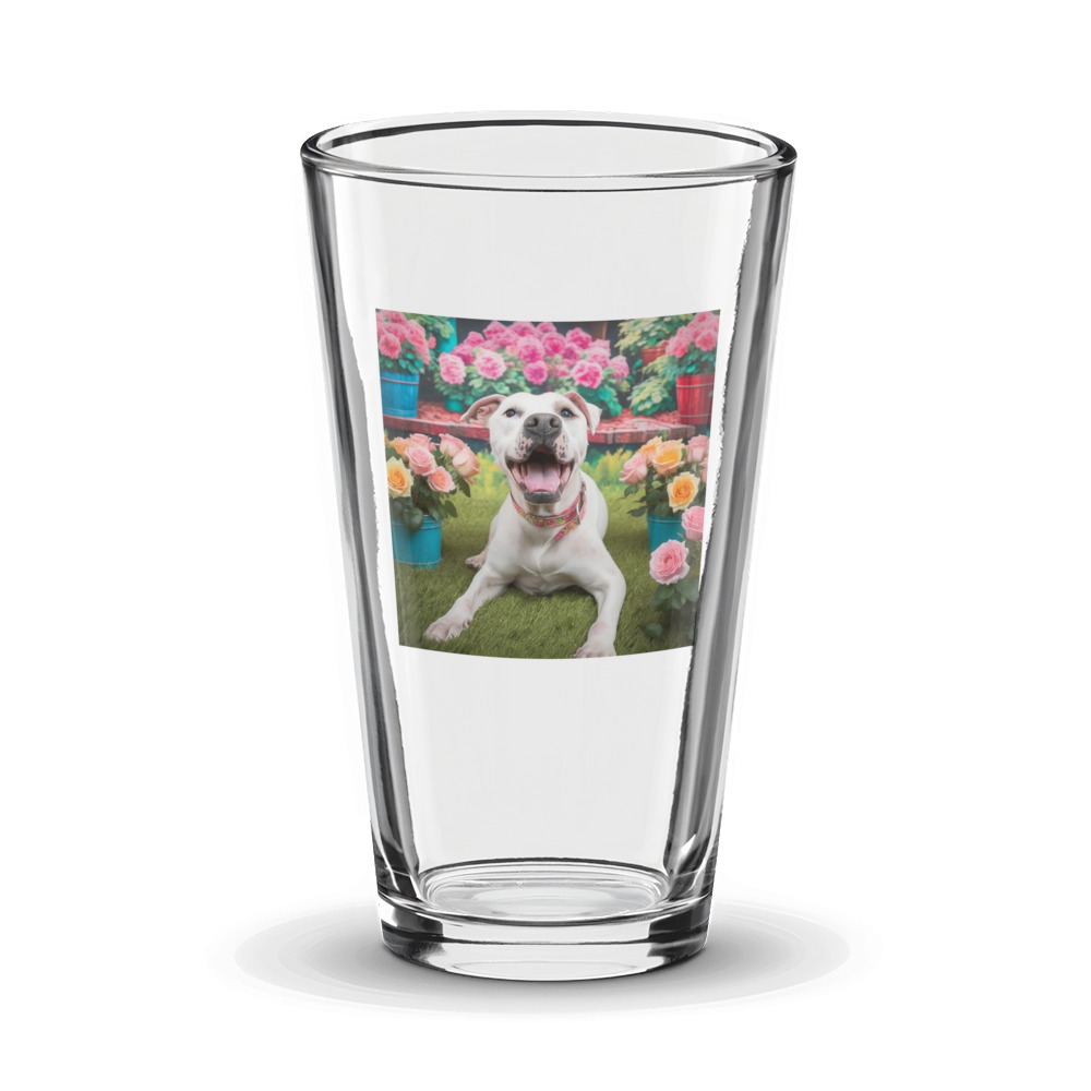 PugMug Custom Melody Glass Tumbler