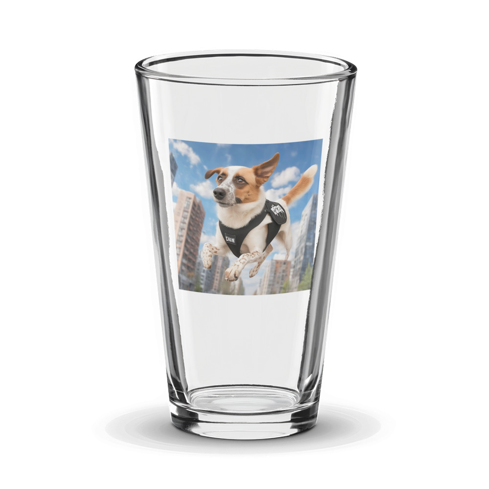 PugMug Custom Hazim Glass Tumbler