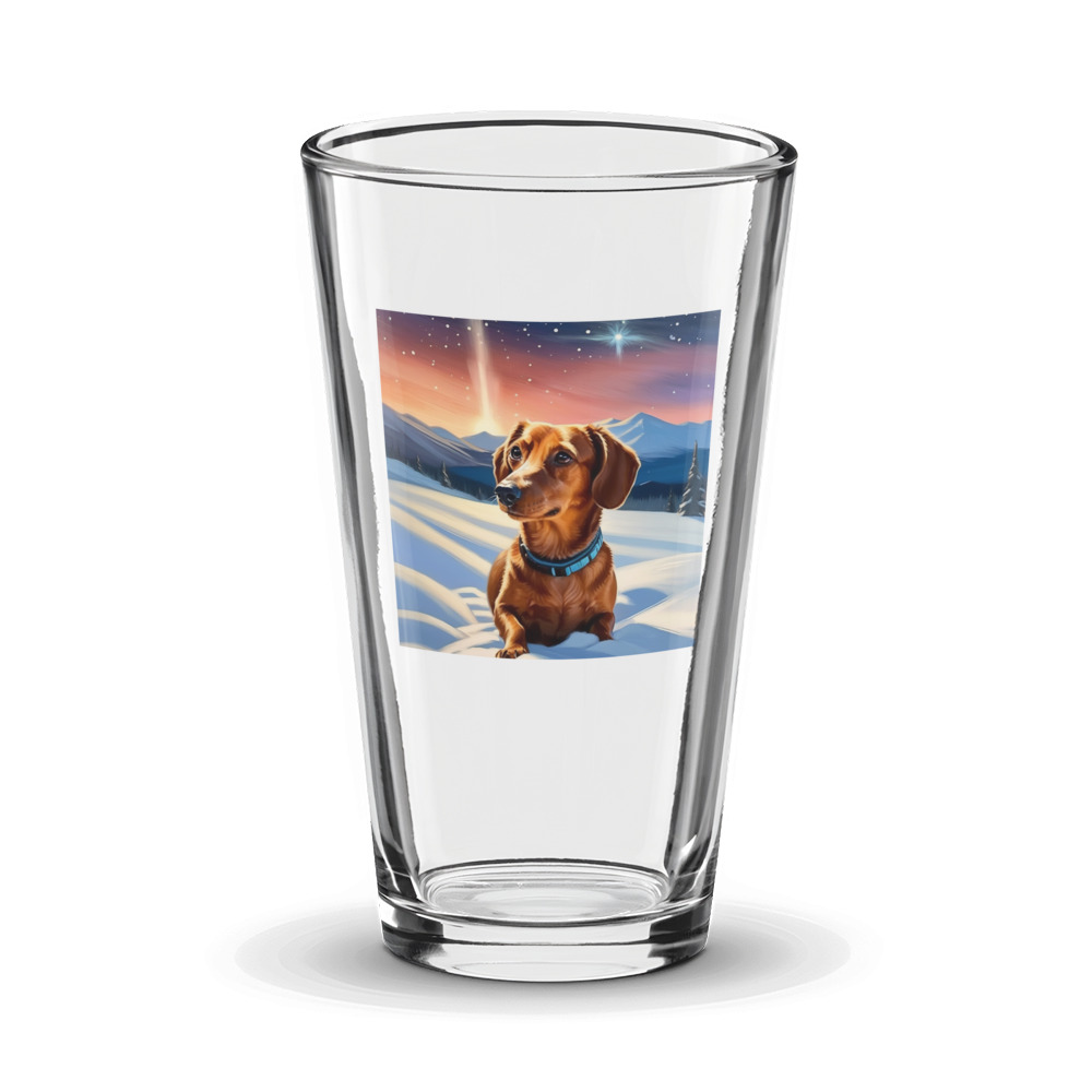 PugMug Custom Rex Glass Tumbler