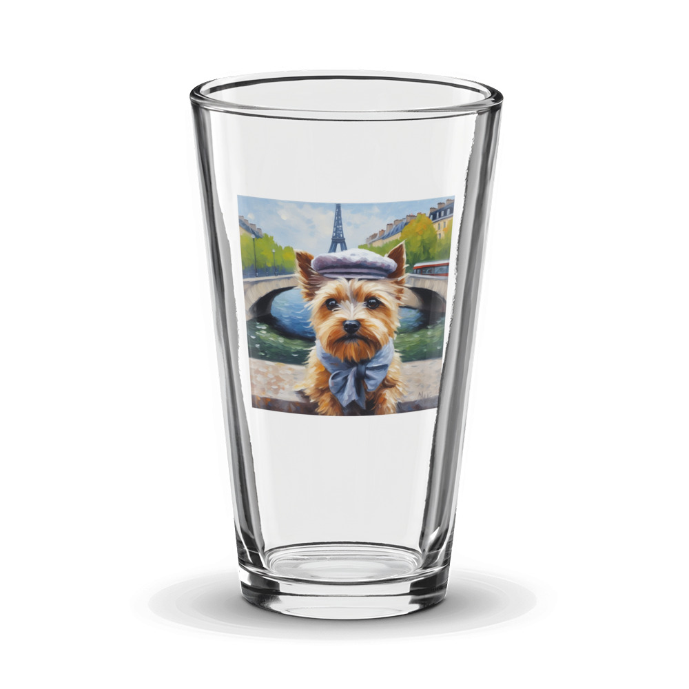 PugMug Custom Cairn Terrier Glass Tumbler