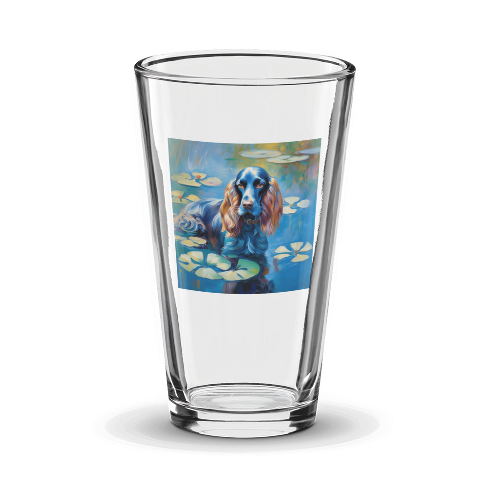 PugMug Custom English Cocker Spaniel Glass Tumbler