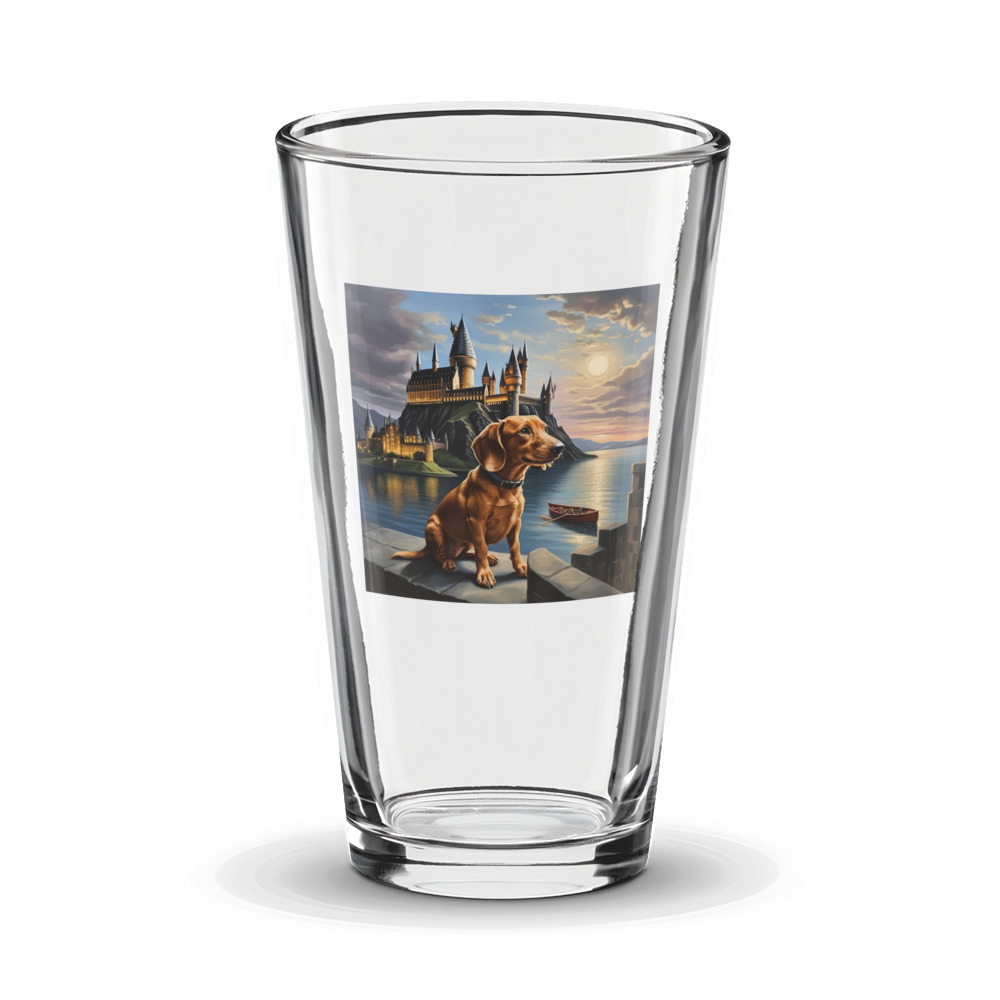 PugMug Custom Rex Glass Tumbler