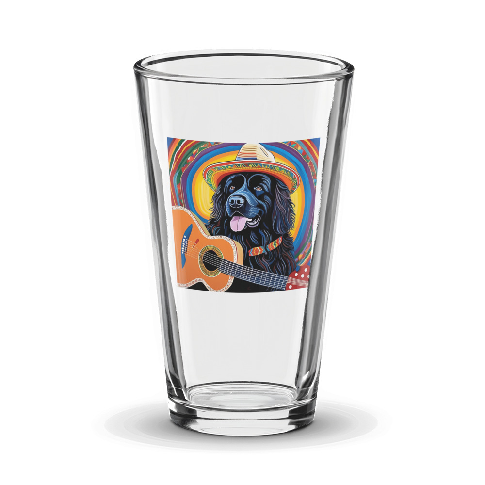 PugMug Custom Newfoundland Glass Tumbler