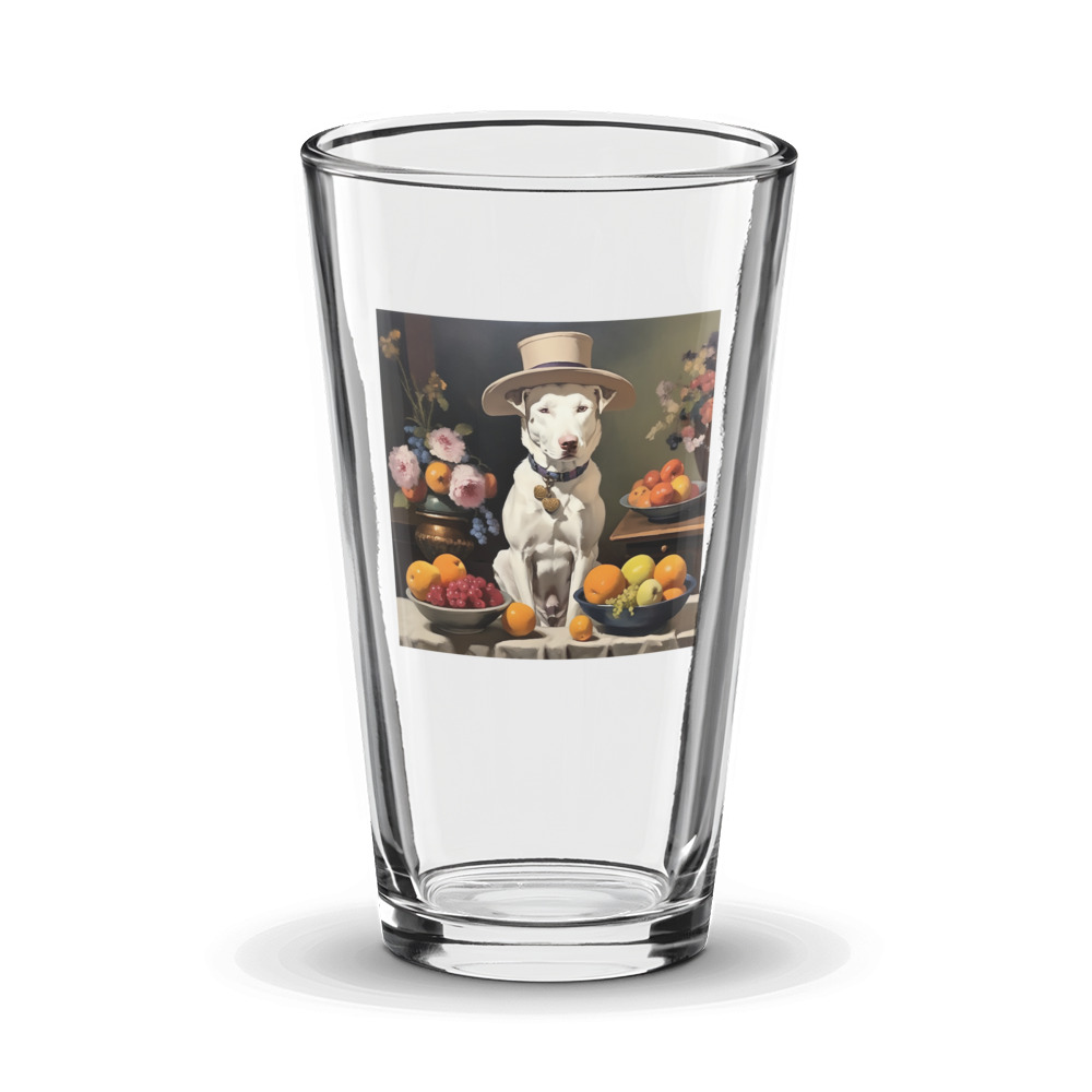 PugMug Custom Penny Glass Tumbler