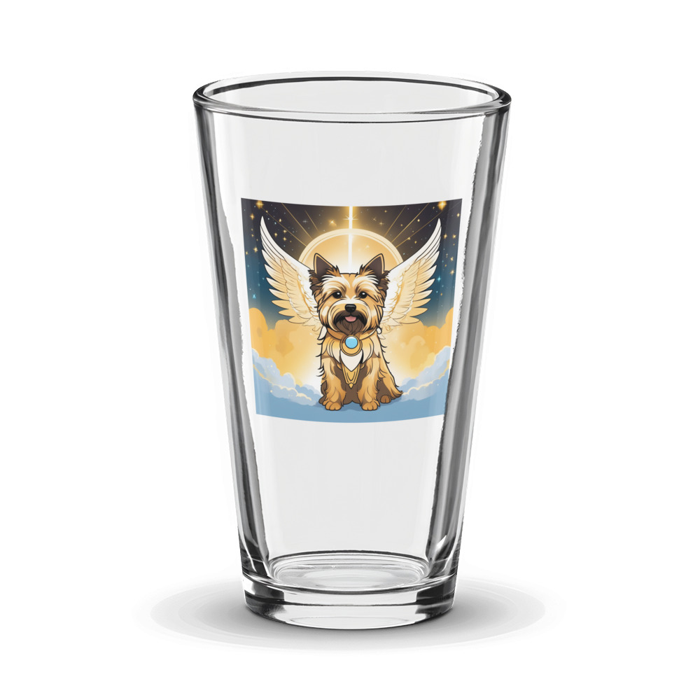 PugMug Custom Cairn Terrier Glass Tumbler