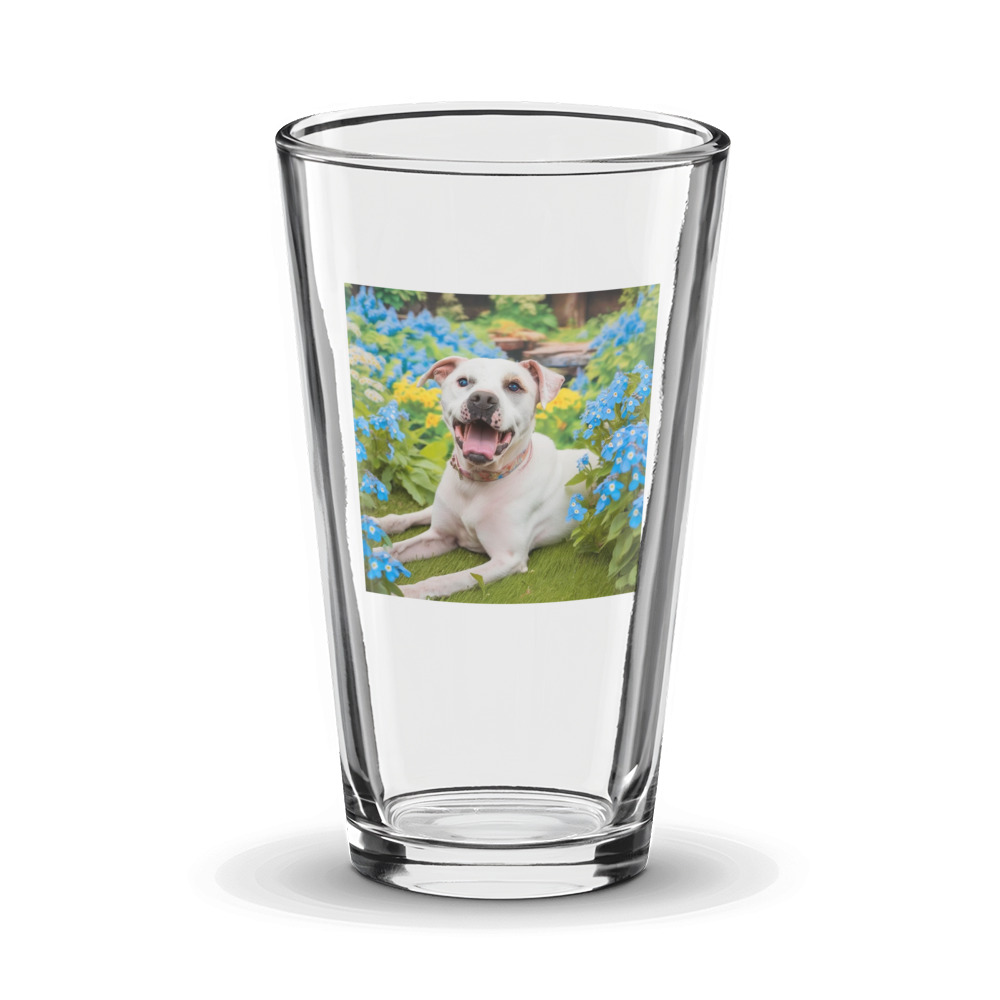 PugMug Custom Melody Glass Tumbler