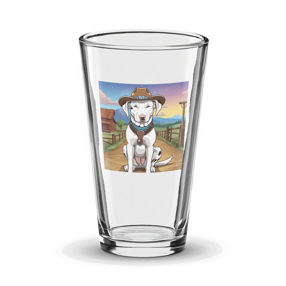 PugMug Custom Penny Glass Tumbler
